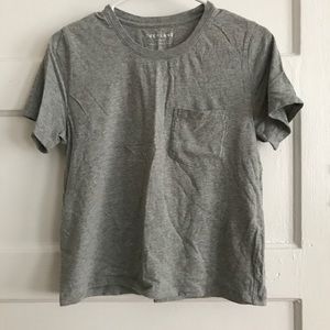 Everlane cotton box-cut pocket tee